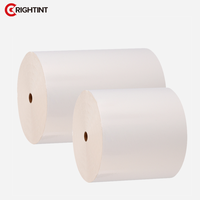 Matériau d'étiquetage en membrane acrylique, vinyle, BOPP, lavable, imperméable, activé par l'eau, thermofusible, pour emballage, automobile, mobilier, anti-poussière