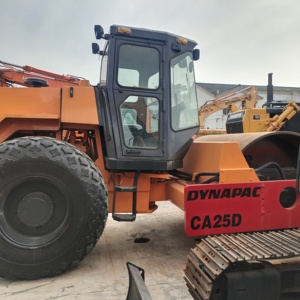 Rodillo compactador Dynapac CA25D de bajo kilometraje, listo para enviar, superventas, precio económico, en stock. - Product Image 3