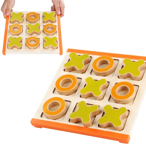 Divertente Tic Tac Toe Chess intelligente giocattolo educativo puzzle per lo sviluppo di giovani <span class=keywords><strong>menti</strong></span> - Product Image 6