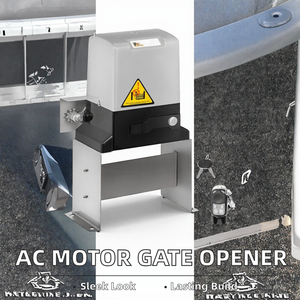 Opérateur de portail coulissant commercial moderne de haute qualité pour hôtels, avec construction en alliage d'aluminium moulé sous pression - Product Image 2