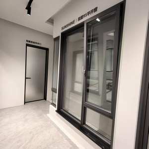 Индивидуальный современный дизайн, двойное закаленное стекло, створчатое окно, распашное открытое, с двойным остеклением, садовые окна для экстерьера - Product Image 6