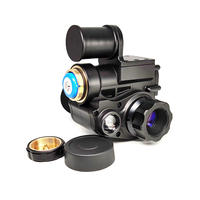 Helm NVG10 Monokuler Penglihatan Malam Digital Inframerah 1080p Deteksi 400m Teleskop Sipil