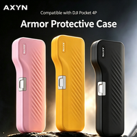 Étui de protection compatible avec DJI Pocket 4 Pro, étui de rangement portable à couverture intégrale et accessoires