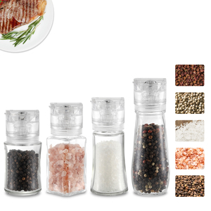 70ml nhựa muối và hạt tiêu Shaker Máy xay 3-thiết lập có thể điều chỉnh muối và hạt tiêu nhà máy gia vị xay hạt tiêu và muối Máy xay - Product Image 6