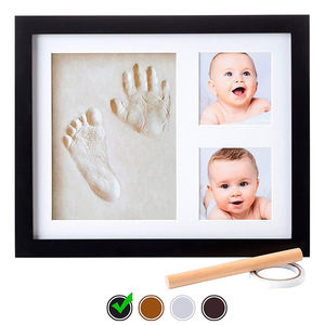 Environmentally Friendly Non-toxic Baby Handprints and Footprints <b>Photo</b> <b>Frame</b> Souvenir Clean Touch Clay <b>Set</b> <b>Photo</b> <b>Frame</b> - Product Image 5