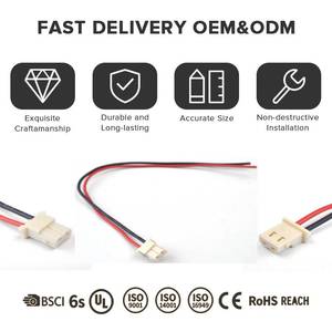 Faisceau de câblage de précision IoT pour moto, câble plat FFC <span class=keywords><strong>40</strong></span>/60 broches, isolation <span class=keywords><strong>PVC</strong></span>/PTFE, haute densité, carte-carte - Product Image 4