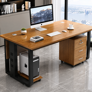 Moderner Büroschreibtisch mit Schubladen für Lehrer, Rektor, Schulleiter, Chefschreibtisch, Computertisch für Schulverwaltung - Product Image 4