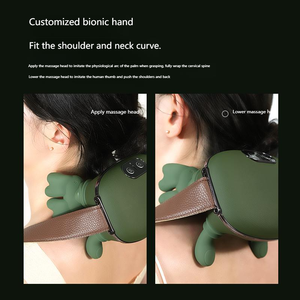 Nuevo Masajeador Eléctrico Shiatsu 2025 que Simula el Masaje Manual para Aliviar el Dolor de Cuello con Compresa Caliente y Control de Tiempo - Product Image 4