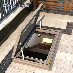 Rogenilan Fenêtres <span class=keywords><strong>de</strong></span> <span class=keywords><strong>toit</strong></span> modernes en aluminium et verre, économiseuses d'énergie, avec <span class=keywords><strong>vitrage</strong></span> <span class=keywords><strong>de</strong></span> sécurité feuilleté pour l'extérieur - Product Image 2