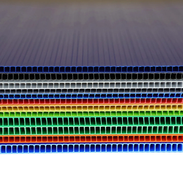 4x8 PP Hollow Corrugated Plastic Polypropylene Cardboard Sheets 2mm 3mm 4mm 5mm 6mm 8mm 10mm