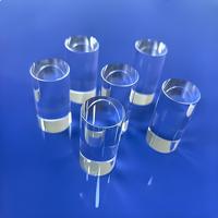 Tubo Capilar de Vidrio Óptico Transparente a los Rayos UV, de Precisión Industrial y Escolar, con Alta Transmitancia de Luz para Espectroscopia