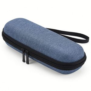 Sac isotherme portable noir personnalisé pour insuline, en EVA, étanche, avec fermeture éclair, coque rigide, 20x7x5cm, stockage à froid, 1 compartiment - Product Image 1