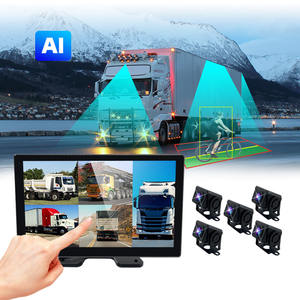 Wemaer, Kit <span class=keywords><strong>de</strong></span> Monitor <span class=keywords><strong>de</strong></span> cámara <span class=keywords><strong>de</strong></span> camión, sistema <span class=keywords><strong>de</strong></span> seguridad del vehículo, cámara <span class=keywords><strong>de</strong></span> visión trasera, 5 CANALES, 10,1 pulgadas, pantalla táctil IPS, cámara <span class=keywords><strong>de</strong></span> respaldo para remolque <span class=keywords><strong>de</strong></span> autobús - Product Image 1