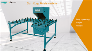 دليل الزجاج ماكينة صقل للحواف لإزالة الزجاج حادة آلة - Product Image 3