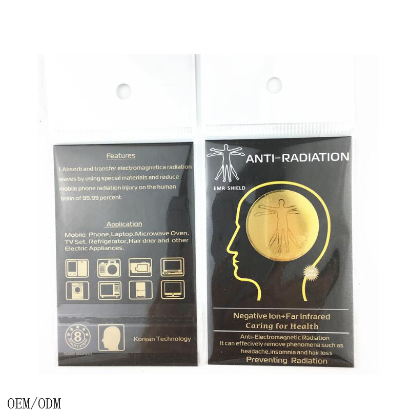 Собственная Марка, наклейка с защитой от излучения, защитный квантовый экран EMF для сотового телефона