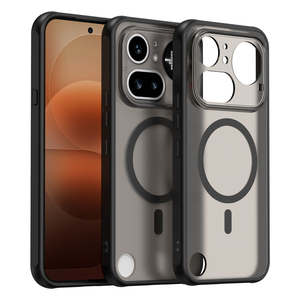 Coque arrière magnétique antichoc de protection intégrale pour Nothing Phone 4A Pro, finition mate, toucher agréable, étui pour <span class=keywords><strong>téléphone</strong></span> portable - Product Image 1