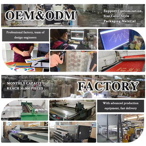 Thủ công tự nhiên trống vải Chụp đèn có thể tháo rời dễ dàng cài đặt treo ánh sáng mặt dây Ánh Sáng Trần vải PVC Đèn bóng râm - Product Image 5