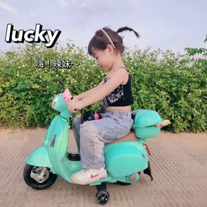 Jouet voiture électrique montable, 6V, pour enfants, moto nouveau modèle, <span class=keywords><strong>mini</strong></span> <span class=keywords><strong>vespa</strong></span> GTS, vente en gros - Product Image 4