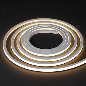 Perfil cuadrado de 12x12 mm, tira de LED de neón flexible 3D con 120 LED/m, luz de silicona flexible de curvatura arbitraria para letreros comerciales - Product Image 1