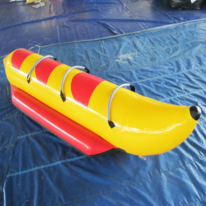 <span class=keywords><strong>Banana</strong></span> inflable de alta calidad para 3 personas y juguete acuático de barco de pez volador para diversión recreación <span class=keywords><strong>acuática</strong></span> - Product Image 2