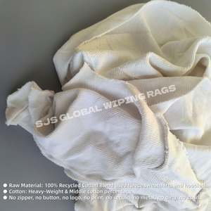 Trapos de Algodón Blanco 100% Algodón para Pintura y Uso Industrial Disponibles en Tamaños de 10LB y 50LB - Product Image 4