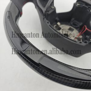 Volante Deportivo de Fibra de Carbono y Alcántara con Luces LED, el Más Popular para Chevrolet Camaro - Product Image 5