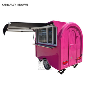 Carrito de Helados Móvil OEM, Remolque de Comida para Venta Ambulante de Café y Alimentos - Product Image 1