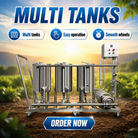 Cuve de Fermentation Horizontale à Haute Productivité ZR BREW 7BBL pour Bière