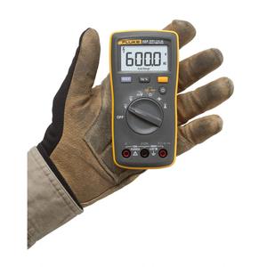 Multímetro Digital Fluke 107, 600V 10A, Medición de Voltaje y Corriente CA/CC, Gris - Product Image 5