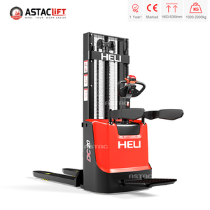 Carrello Elevatore Elettrico HELI 2000kg con Sollevamento 1.6m-4m, Guida a Terra, Batteria AC al Piombo-Acido, per Uso Interno - Product Image 6