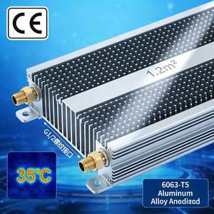 Dissipateur thermique pour onduleur de stockage d'énergie en acier inoxydable usiné CNC |   Procédé de forage |   Anti-corrosion IP66 |   Haute résistance thermique - Product Image 1