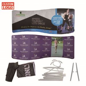Custom Design Backing Wall Tension Fabric Desarmable 10Ft Tension Fabric Display <b>Backdrop</b> Frame <b>Stand</b> - Product Image 1