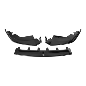 Lèvre de pare-chocs avant en ABS noir brillant style AO pour <span class=keywords><strong>BMW</strong></span> Série <span class=keywords><strong>3</strong></span> G20 LCI 330i M340i Pre-Sline 2023+ - Product Image 2