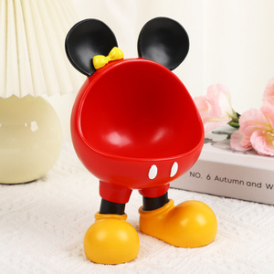 New Creative Mickey Head Animal Shape Cartoon Cute Entryway <strong>Remote</strong> <strong>Controller</strong> <strong>Storage</strong> Decorations Model 1018-3 - Product Image 3