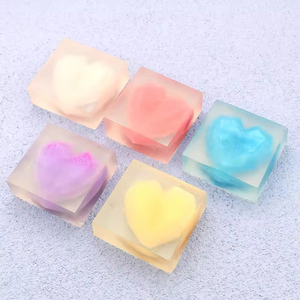 24K vàng tùy chỉnh mùi thơm cá nhân hình trái tim hương liệu Xà phòng thanh-sang trọng tiệc cưới ủng hộ & Quà Tặng Valentine - Product Image 5