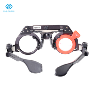 Marco de prueba de Optometría de titanio puro, Marcos ópticos de forma rectangular para miopía, hipermetropía, <span class=keywords><strong>gafas</strong></span> <span class=keywords><strong>graduadas</strong></span> - Product Image 4