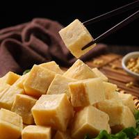 Qingzhen 400g Salted Frozen Tofu Factory Wholesale Freeze Soya Bean Curd Products Instant Frozen Soybean Curd