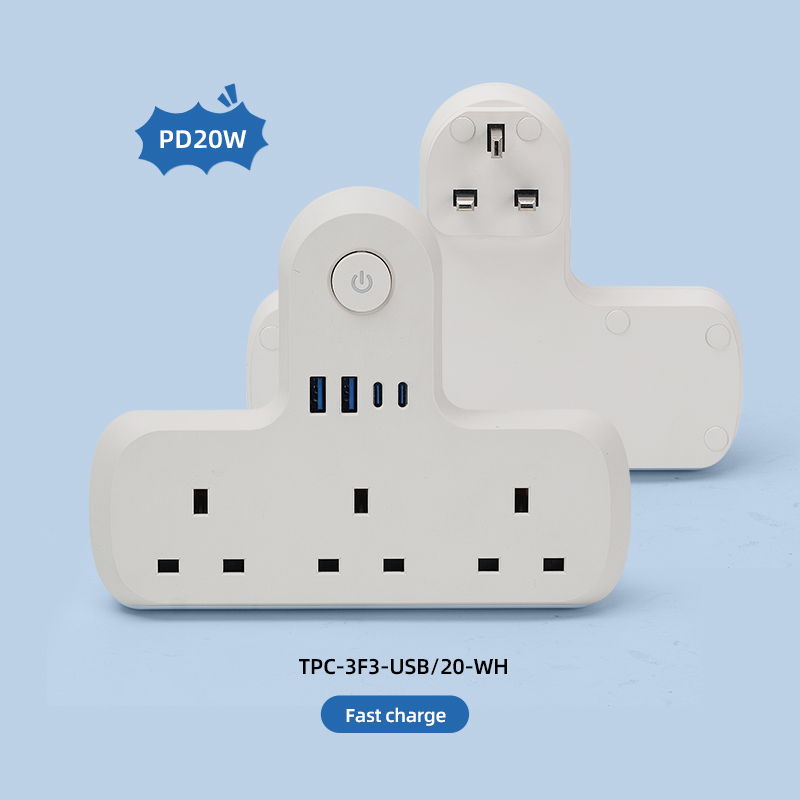 TPC-3F3-USB/20-Blanco