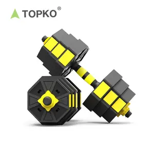 Topko Unisex Home Use Hex Dumbbell Set Mode Verstelbare Milieuvriendelijke Cement Losse Gewichten