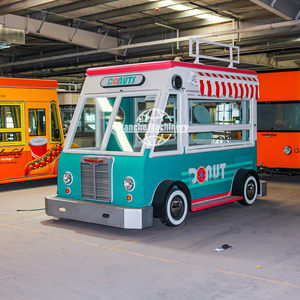 Fast Food Trailer Mobile Kitchen Burger Hot Dog Pizza <b>BBQ</b> Food Truck for Outdoor Events - Product Image 5