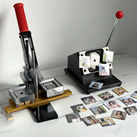 Kit de fabrication d'aimants de réfrigérateur personnalisés 63,5*63,5 mm (2x2 pouces) pour photos carrées, machine à aimants pour réfrigérateur