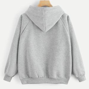 <b>Grey</b> Cotton <b>Fleece</b> Hoodie - Product Image 2