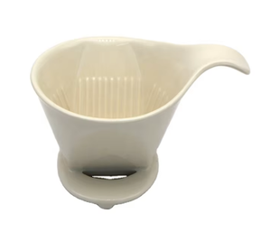 ชุดดริปกาแฟสีขาวพิมพ์โลโก้ได้ตามต้องการตัวกรองกาแฟเซรามิกโอริงะมิขายส่งสำหรับงานหัตถกรรมและความสง่างาม - Product Image 1