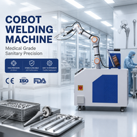 Robot collaboratif de soudage laser pour cadre d'équipement de fitness, machine de soudage laser Cobot 1500W, automatisation