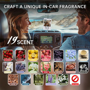 Désodorisants suspendus personnalisés de haute qualité au parfum intense pour la maison et la voiture - Product Image 6