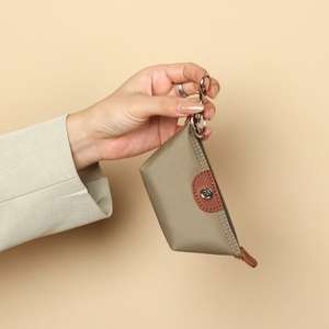 TREGUI – Mini sac à main en coton écologique pour femme avec fermeture éclair, organiseur <span class=keywords><strong>de</strong></span> maquillage et <span class=keywords><strong>de</strong></span> rouges à lèvres, petit portefeuille et <span class=keywords><strong>porte</strong></span>-<span class=keywords><strong>monnaie</strong></span> - Product Image 6