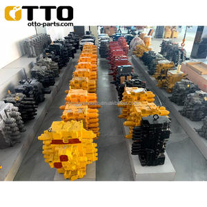 OTTO оригинальный б/у главный регулирующий клапан PC128 PC128UU-1 Экскаватора гидравлический регулирующий клапан - Product Image 3