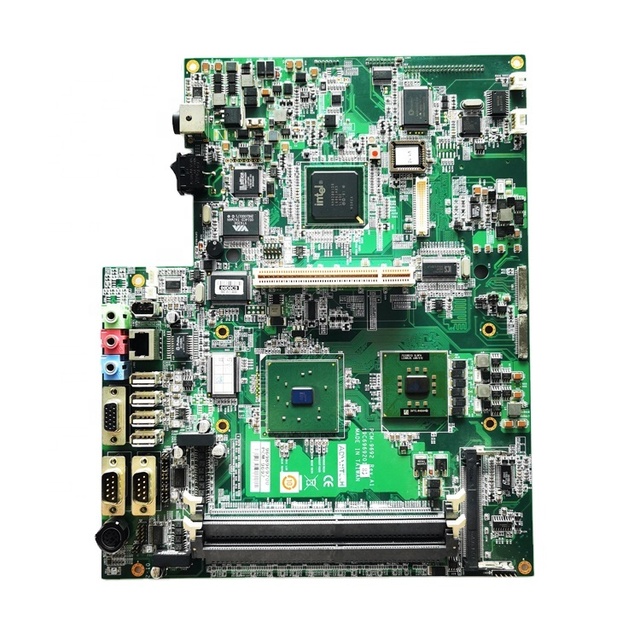 ADVANTECH PCM-9692 Rev.A1 POC-125 Embedded Industrial Motherboard with VGA Dual COM Ports 4 USB Ports Single LAN Port Audio Port