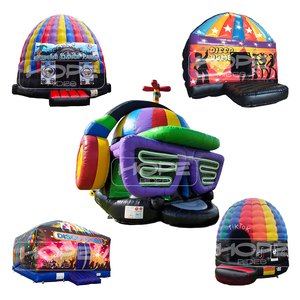 Thể thao theo Chủ Đề Bóng Đá Bóng Đá Inflatable lâu đài cho các bên có tính năng <span class=keywords><strong>bouncy</strong></span> nhảy thổi mục tiêu Phụ kiện bao gồm Cổ Phần - Product Image 3