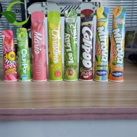 Tube en papier jetable Doris 105 ml pour sorbet Calippo avec couvercle